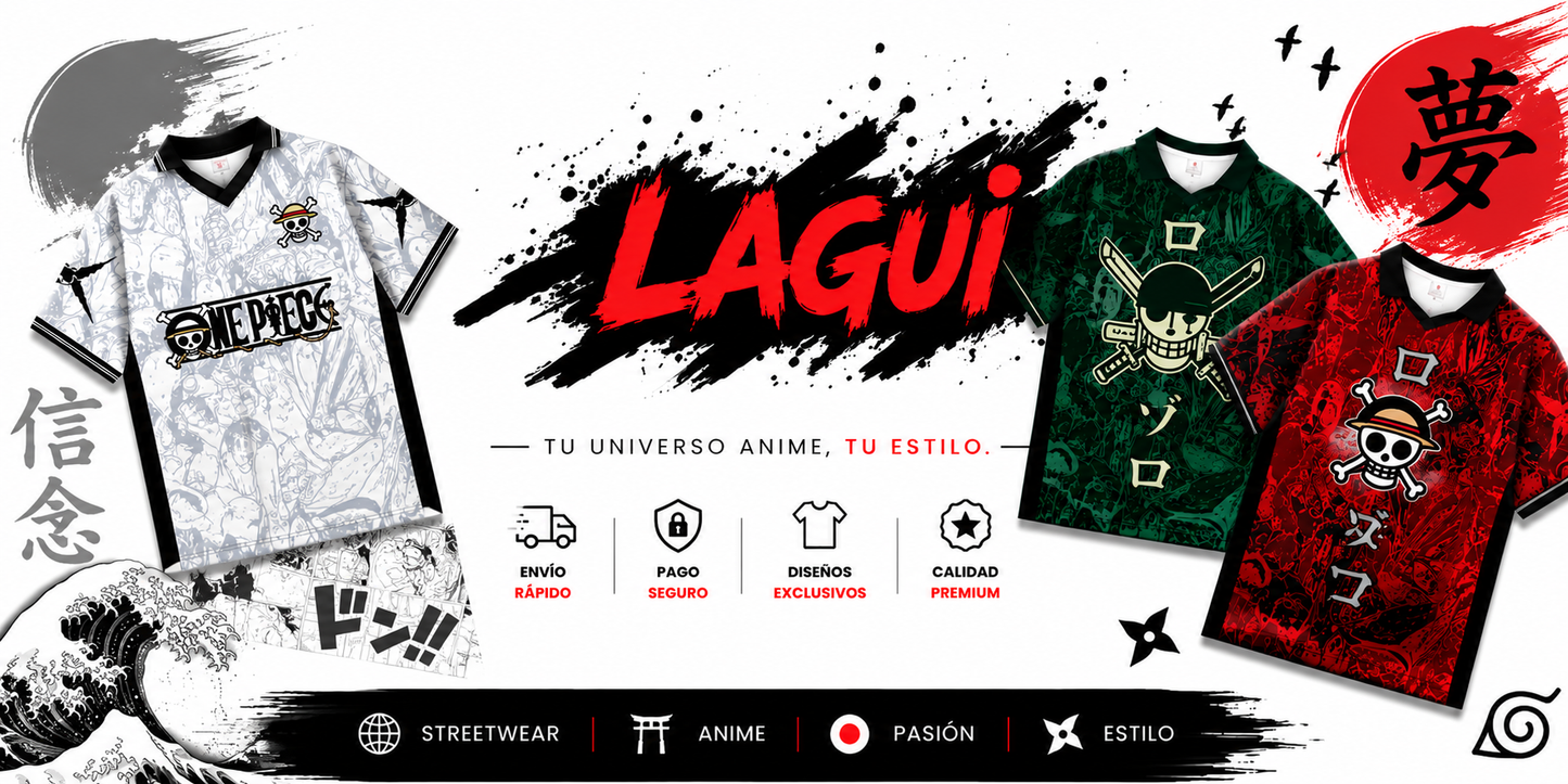 Camiseta Anime  Oversize | LaGui