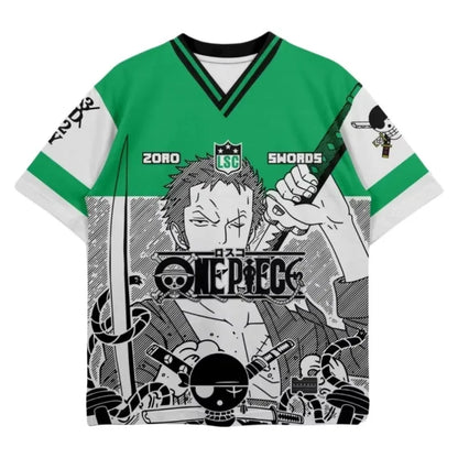 Camiseta Zoro One Piece — Edición Especial Vintage