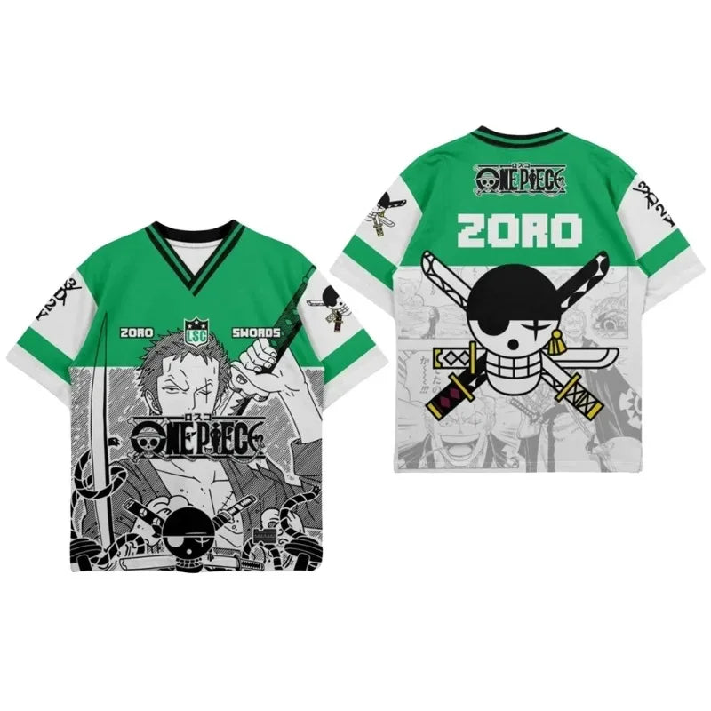 Camiseta Zoro One Piece — Edición Especial Vintage