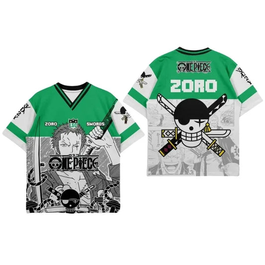 Camiseta Zoro One Piece — Edición Especial Vintage